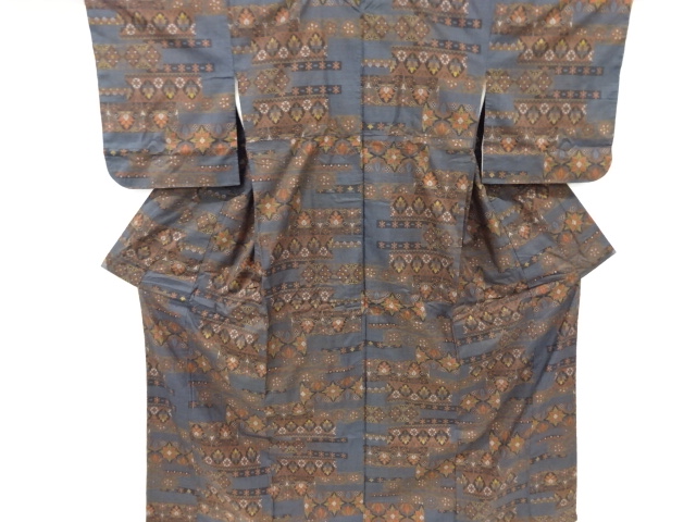 JAPANESE KIMONO / DORO OSHIMA TSUMUGI (5 maruki)